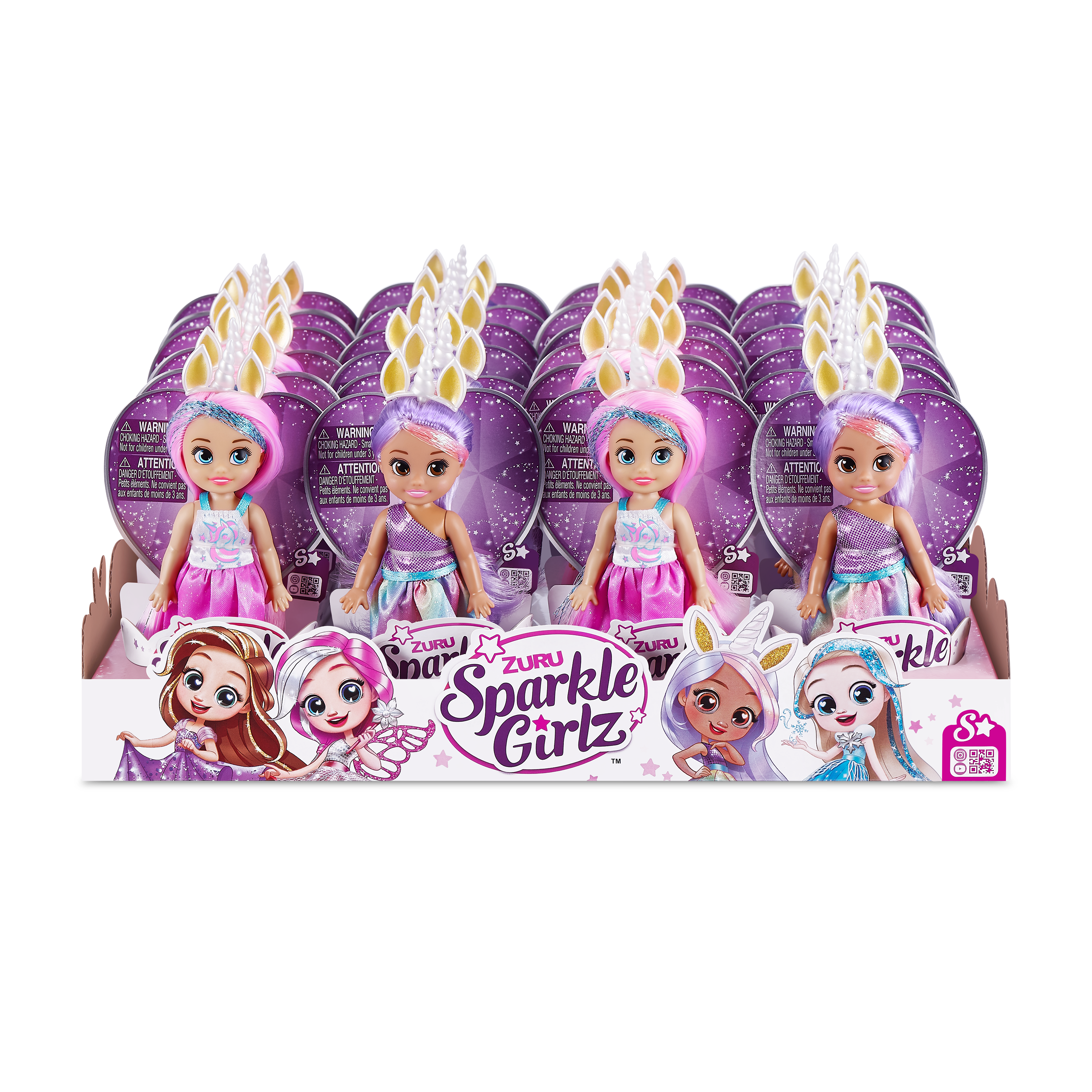 Мини-кукла Zuru SPARKLE GIRLZ 11,5 см Принцесса-единорог в ассортименте ✨